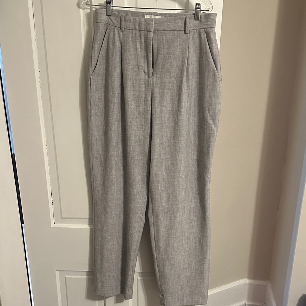 Abercrombie & Fitch Light Gray Pants
